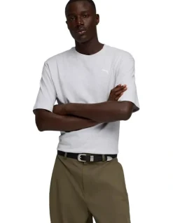 Puma Wardrobe Ess Boxy Tee in White