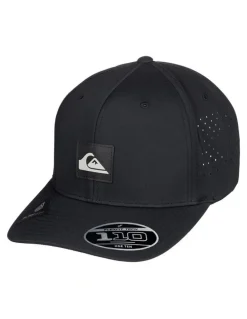Quiksilver Adapted Black Flexfit Cap