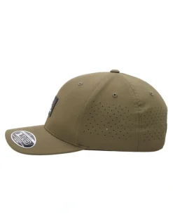 Quiksilver Adapted Green Flexfit Cap