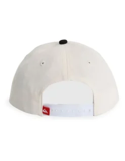 Quiksilver Affected Snapback Cap in White