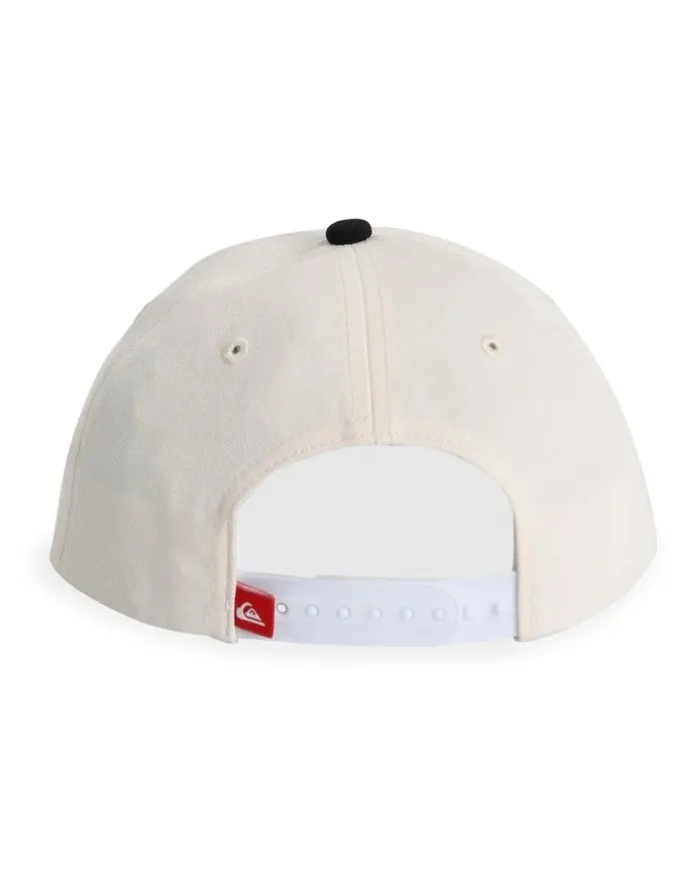 Quiksilver Affected Snapback Cap in White