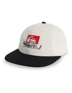 Quiksilver Affected Snapback Cap in White