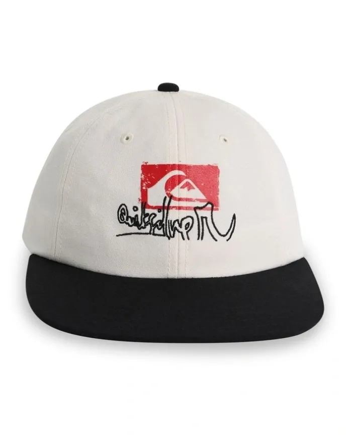 Quiksilver Affected Snapback Cap in White
