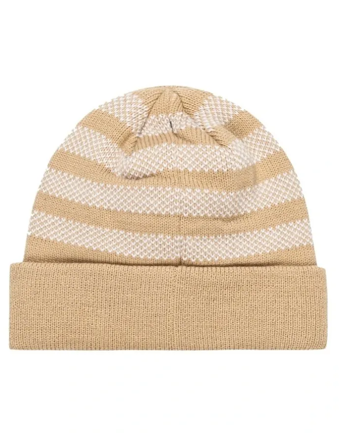 Quiksilver Calm Seas Cuff Beanie in Khaki
