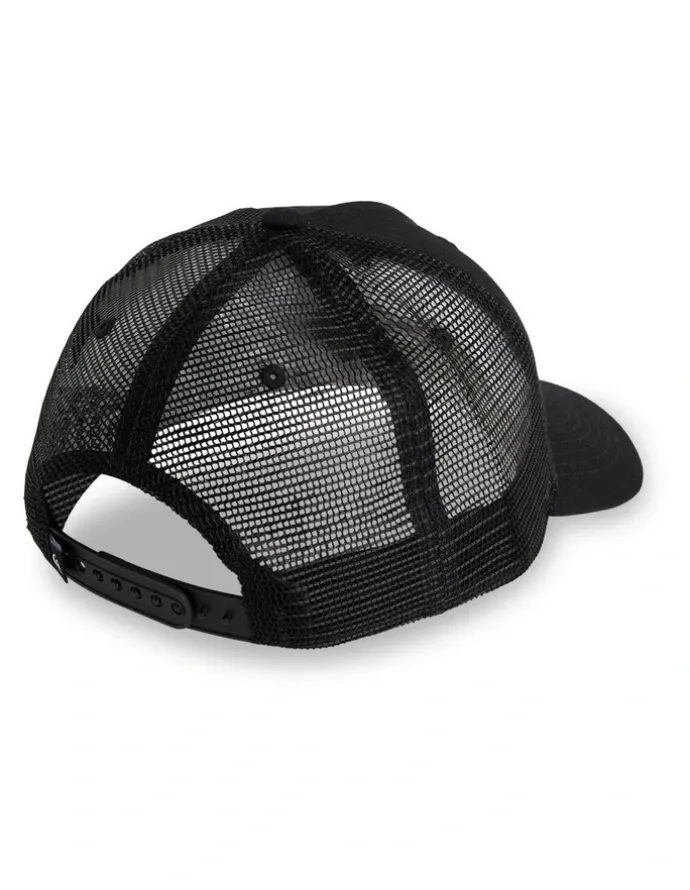 Quiksilver Decades Cotton Patch Trucker Cap Black