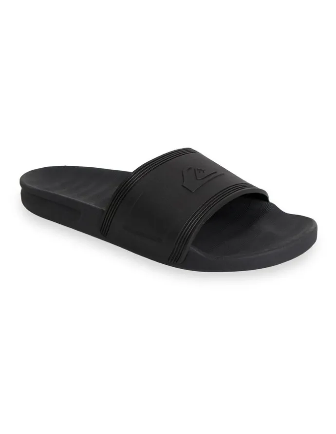 Quiksilver Dockyard Slides in Black
