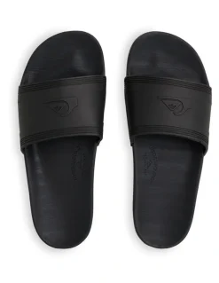 Quiksilver Dockyard Slides in Black