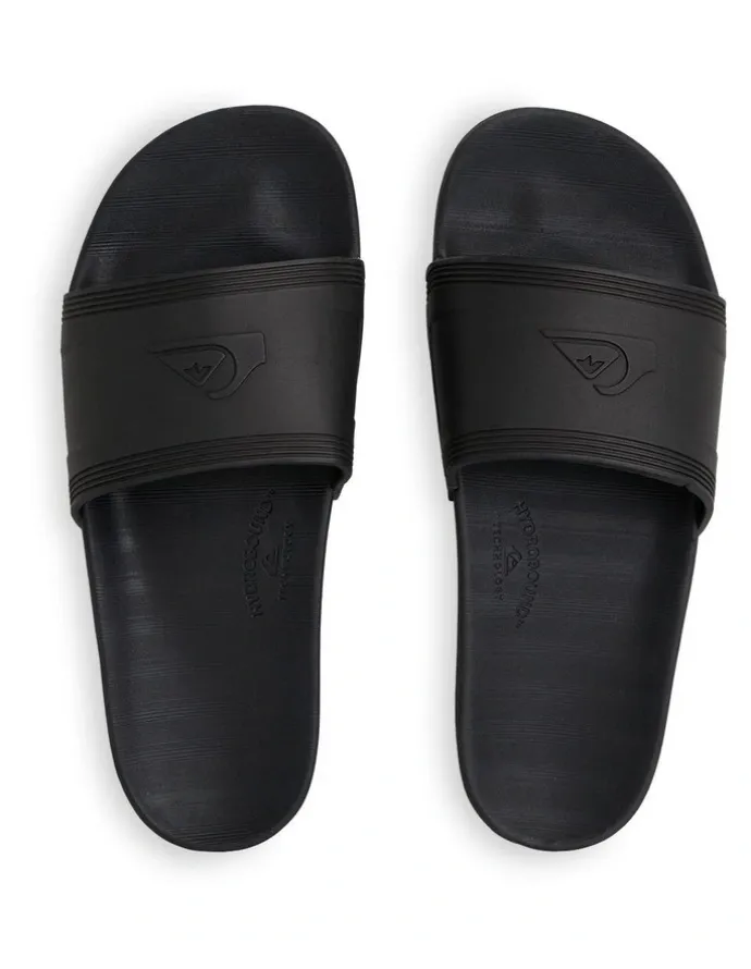 Quiksilver Dockyard Slides in Black