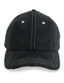 QUIKSILVER Drifter 6 Panel Mercury Trident Cap in Black