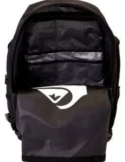 Quiksilver Fetchy 43L Large Surf Backpack in Black