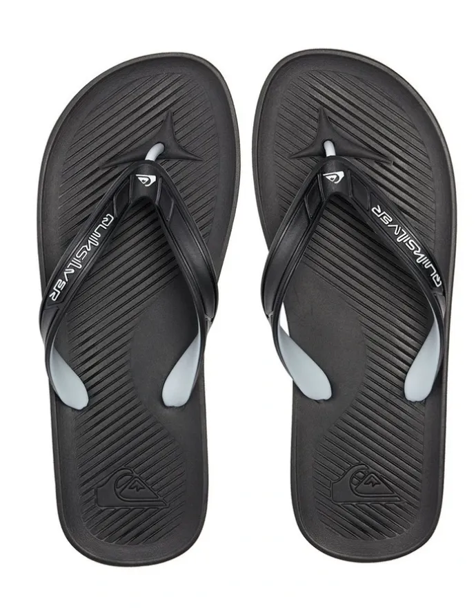 Quiksilver Haleiwa Core Flip-Flops in Black
