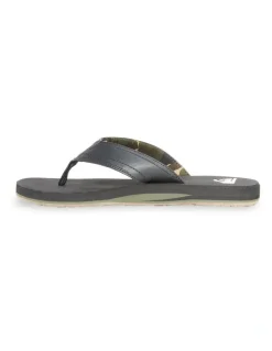 Quiksilver Island Oasis Thongs in Blk/Cam/Mult