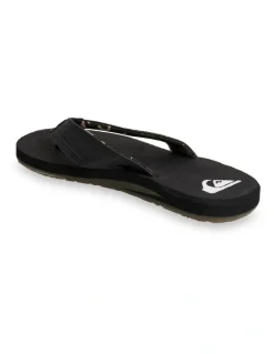 Quiksilver Island Oasis Thongs in Blk/Cam/Mult
