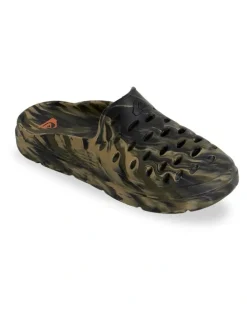 Quiksilver Makua Mule Sandals Army Green/Black/Camo