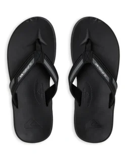 Quiksilver Makua Thongs in Black