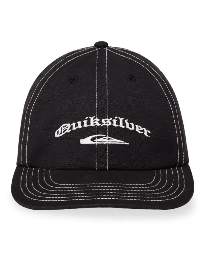 Quiksilver Mercury Baseball Cap in Black