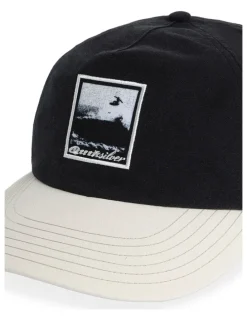 QUIKSILVER Mercury Cap in Black/Bone White