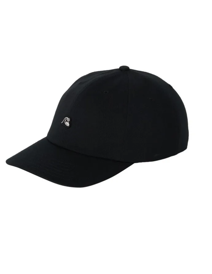 Quiksilver Pierdrop Snapback Cap in Black