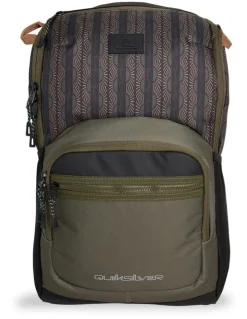 Quiksilver School E Chill Backpack in Olive