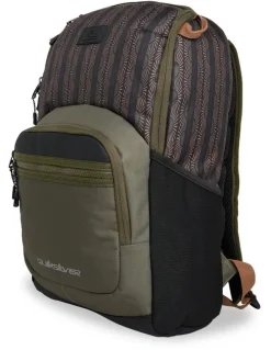 Quiksilver School E Chill Backpack in Olive