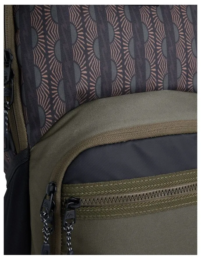 Quiksilver School E Chill Backpack in Olive