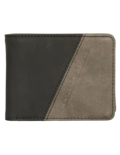 Quiksilver Sea Barker Tri-Fold Wallet in Black