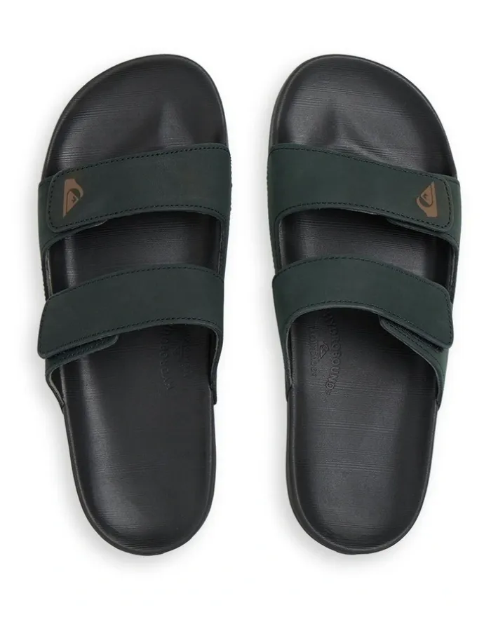 Quiksilver Sunset Nubuck Double Adjust Sandals Black