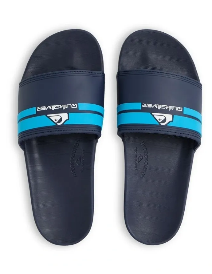 Quiksilver Sunset Slides in Navy Blazer