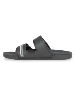 Quiksilver Sunset Slides in Black