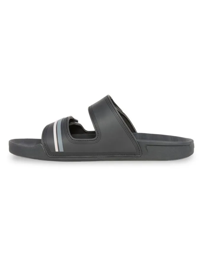 Quiksilver Sunset Slides in Black