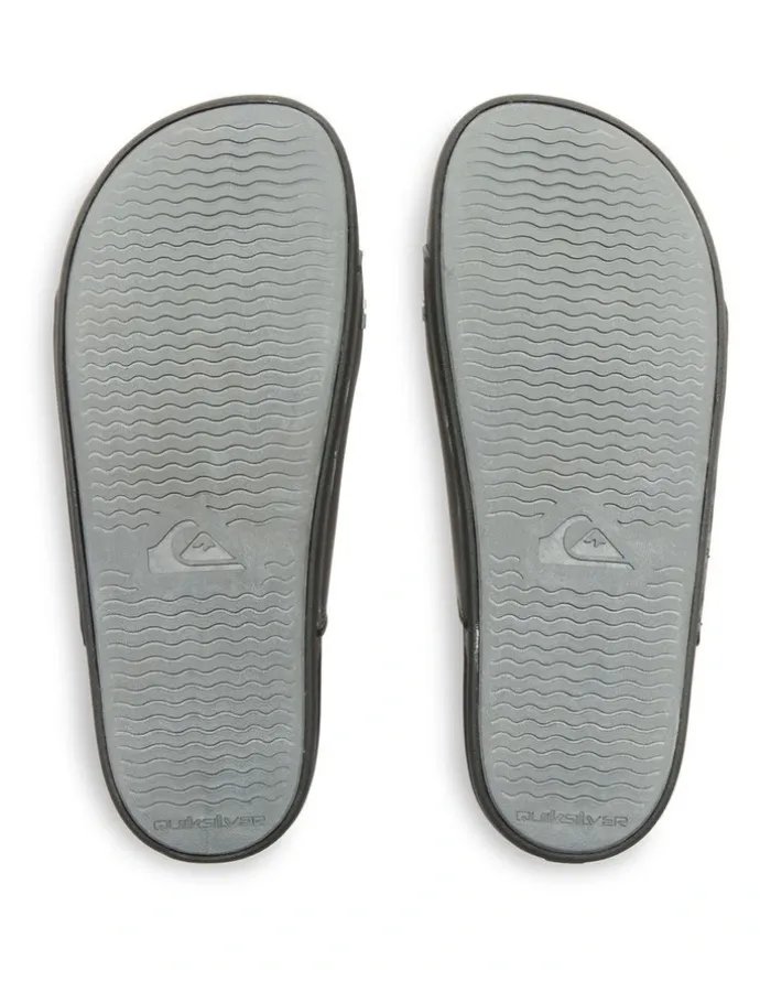 Quiksilver Sunset Slides in Black