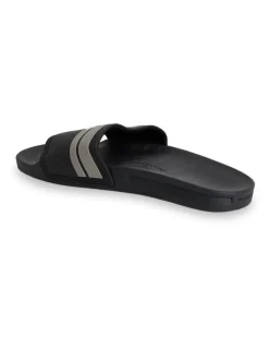 Quiksilver Sunset Slides in Black