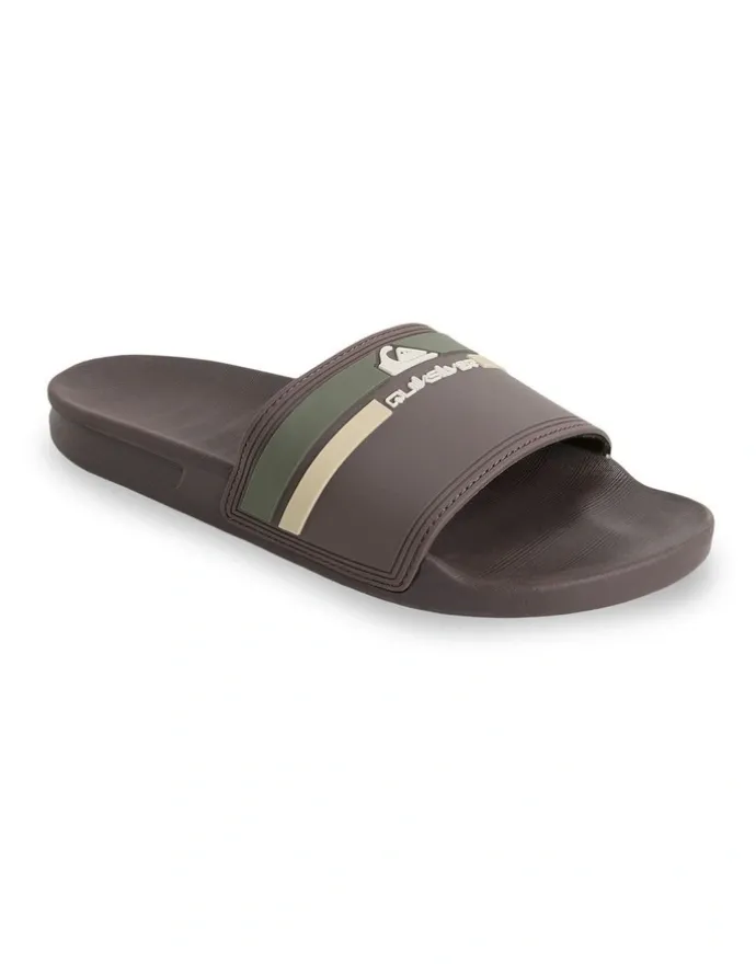 Quiksilver Sunset Slides in Demitasse