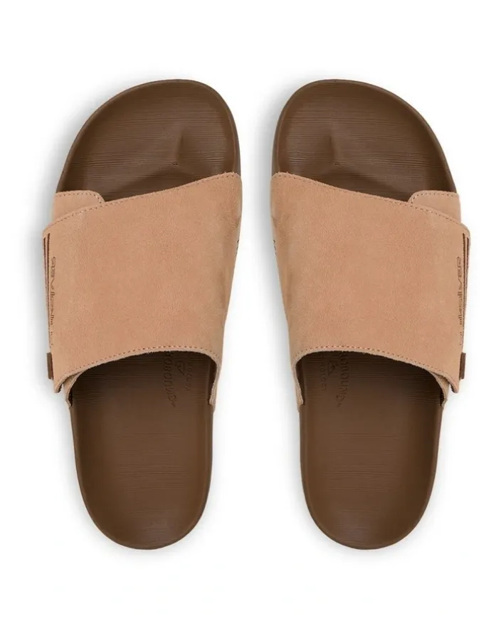 Quiksilver Sunset Suede Sandals Tan