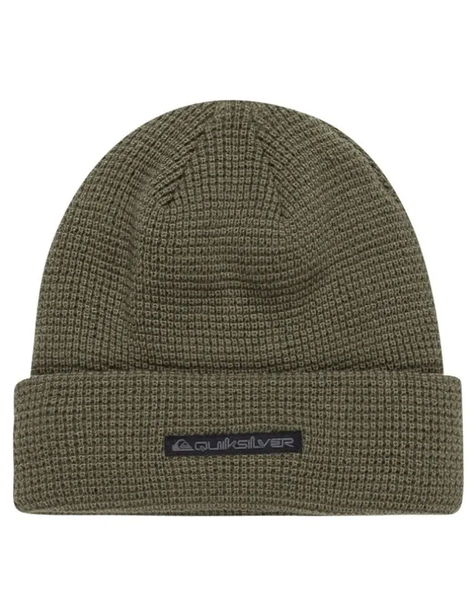 Quiksilver The Local Cuff Beanie in Grape