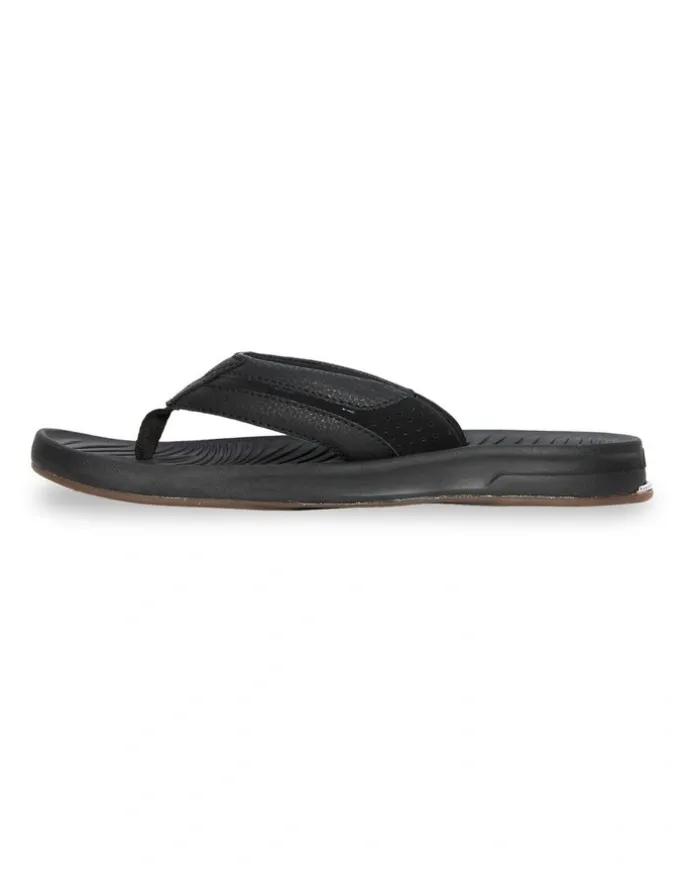 Quiksilver Travel Thongs in Black