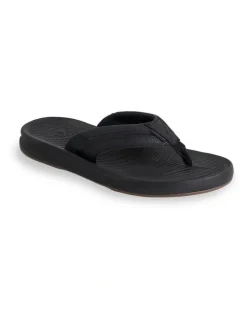 Quiksilver Travel Thongs in Black