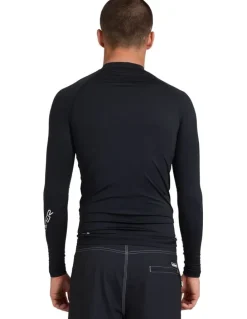 Quiksilver All Time Long Sleeve Rashguard in Black