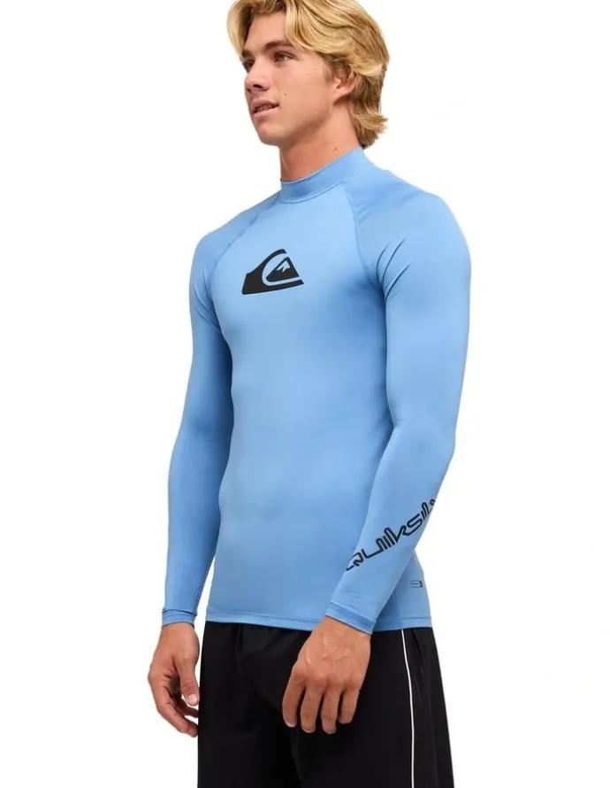 Quiksilver All Time Long Sleve Rash Vest Riviera
