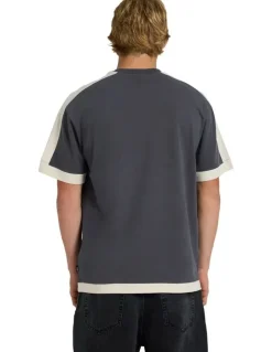 Quiksilver Av-2 T-Shirt Acid Wash/Bone White
