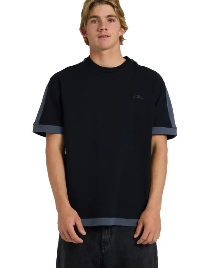 Quiksilver Av-2 T-Shirt Black/Turbulence