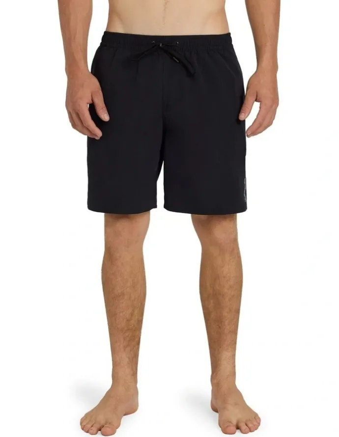 Quiksilver Balance 18 Volley Shorts In Black