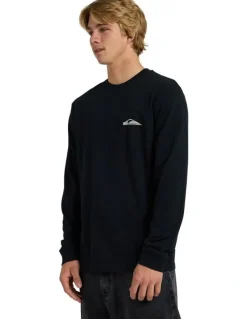 Quiksilver Carbon Long Sleeve T-Shirt Black