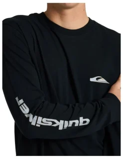 Quiksilver Carbon Long Sleeve T-Shirt Black