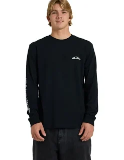 Quiksilver Carbon Long Sleeve T-Shirt Black