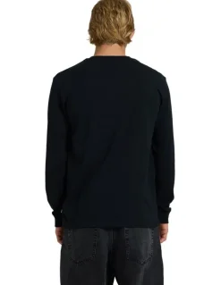 Quiksilver Carbon Long Sleeve T-Shirt Black