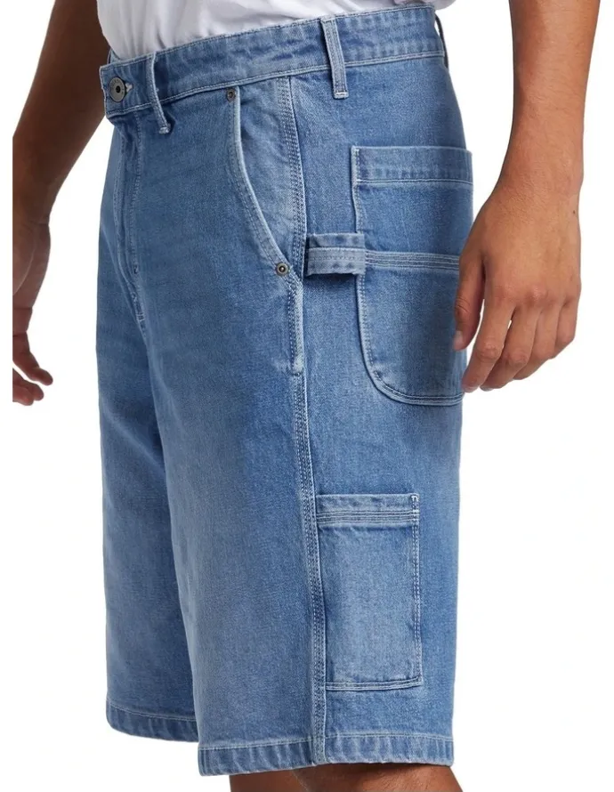 Quiksilver Carpenter Denim Shorts 2001 in Blue