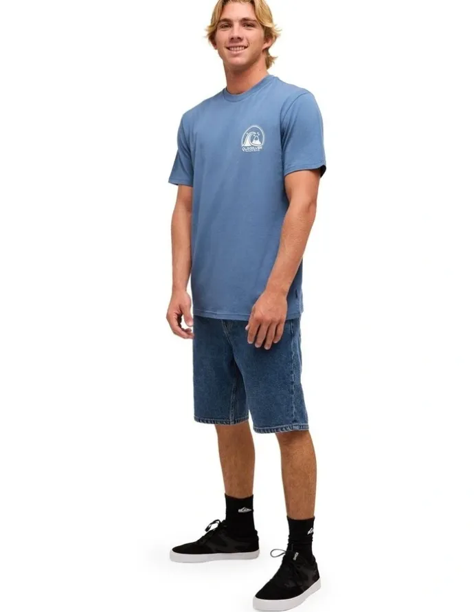 Quiksilver Clean Circle T-Shirt China Blue