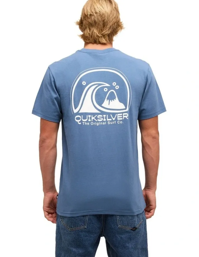 Quiksilver Clean Circle T-Shirt China Blue