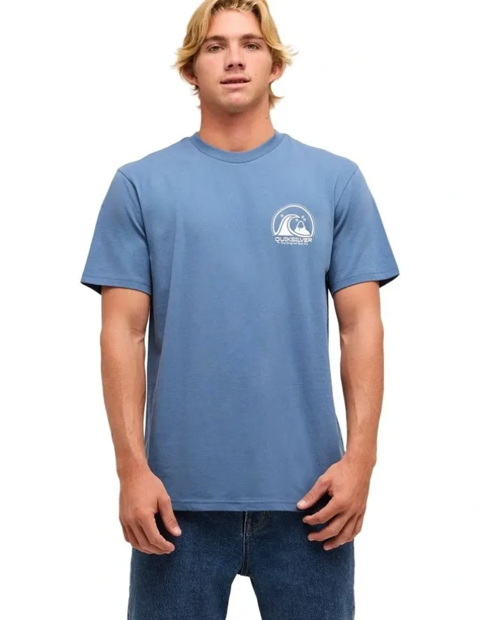 Quiksilver Clean Circle T-Shirt China Blue